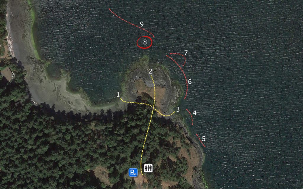 Oak Leaf Community Park Dive Site In Nanoose BC Oak Leaf Community Park Dive Site In Nanoose BC